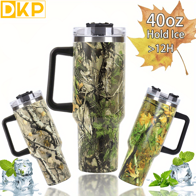 Camouflage Camo 17 Ounce Coffee Thermos Water Bottle Travel Mug Stainless  Steel Vacuum Insulated Thermos