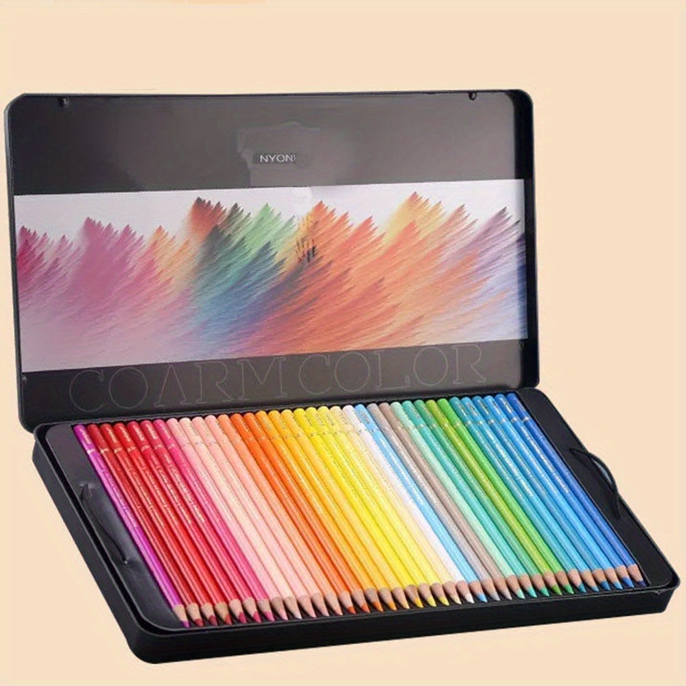 24pcs/set Colored Pencils for Adult Coloring , Soft Core,Ideal for Drawing  Blending Shading,Color Pencils Set Gift for Adults Beginners.
