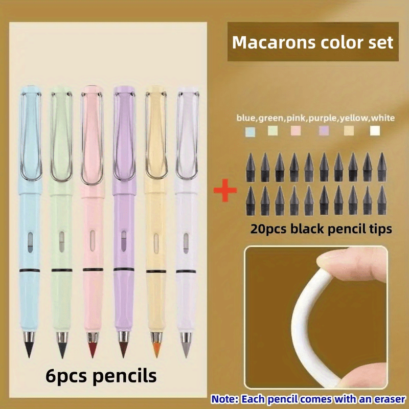 Office And School Supplies Writing Supplies And Correction Tape Colored  Pencils - Temu