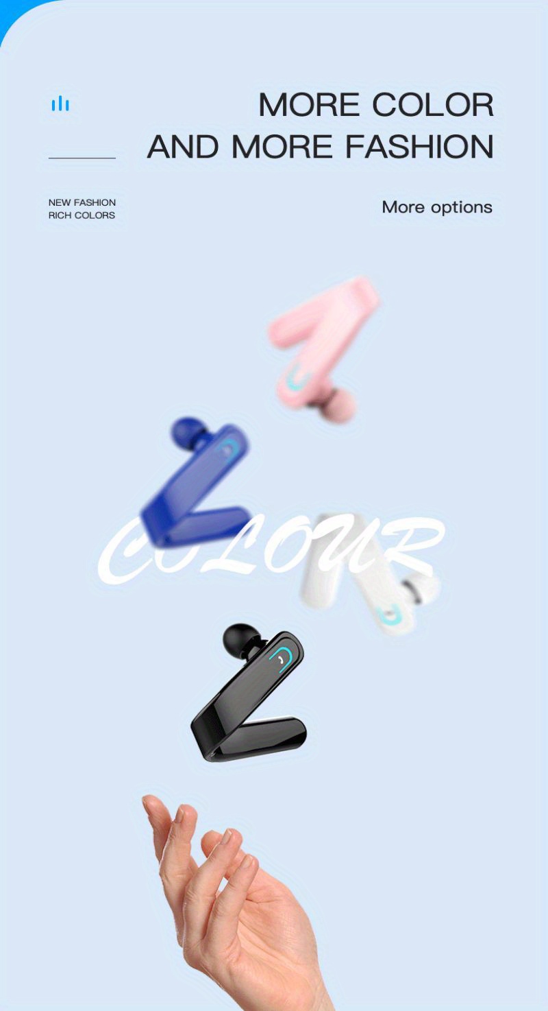 Wireless Single-Ear Headphones