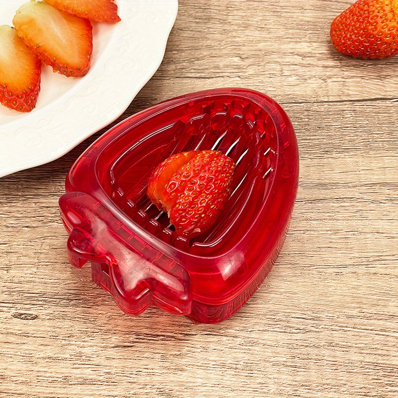 Kitchen Implements 2023 New Fruit Slicer Egg Slicer Stainless Steel  Strawberry Slicer Quickly Making Fruit Vegetable Strawberry Cutter Banana  Slicer Kitchen Gadget 1PCS Cup Slicer Kitchenware 