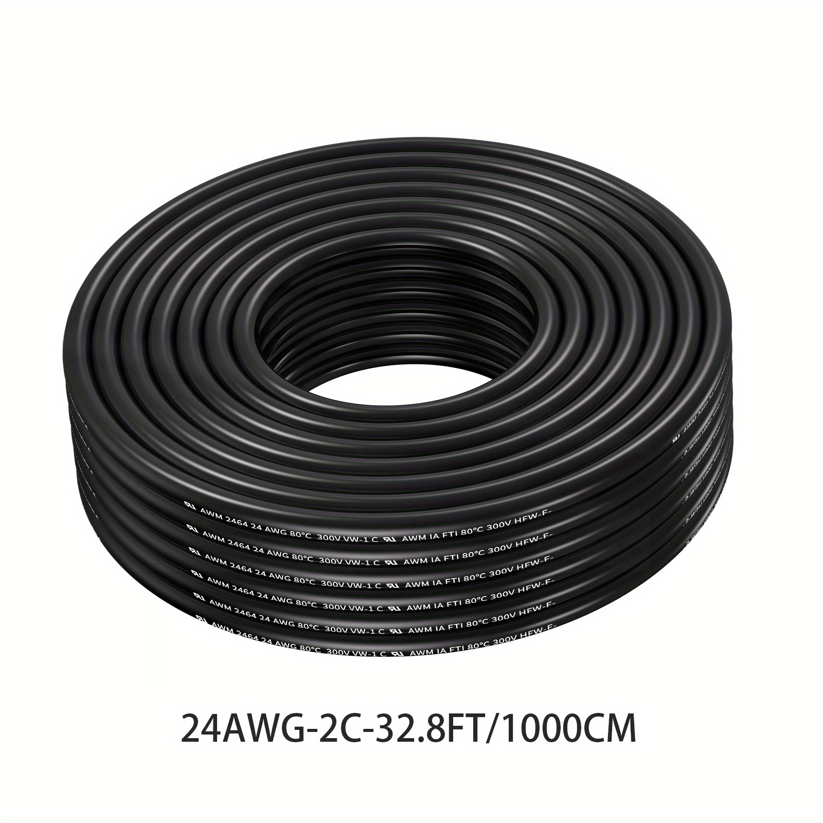 20 Gauge 2 Conductor Electrical Wire 20 AWG Electrical Wire Stranded  20AWG-10M