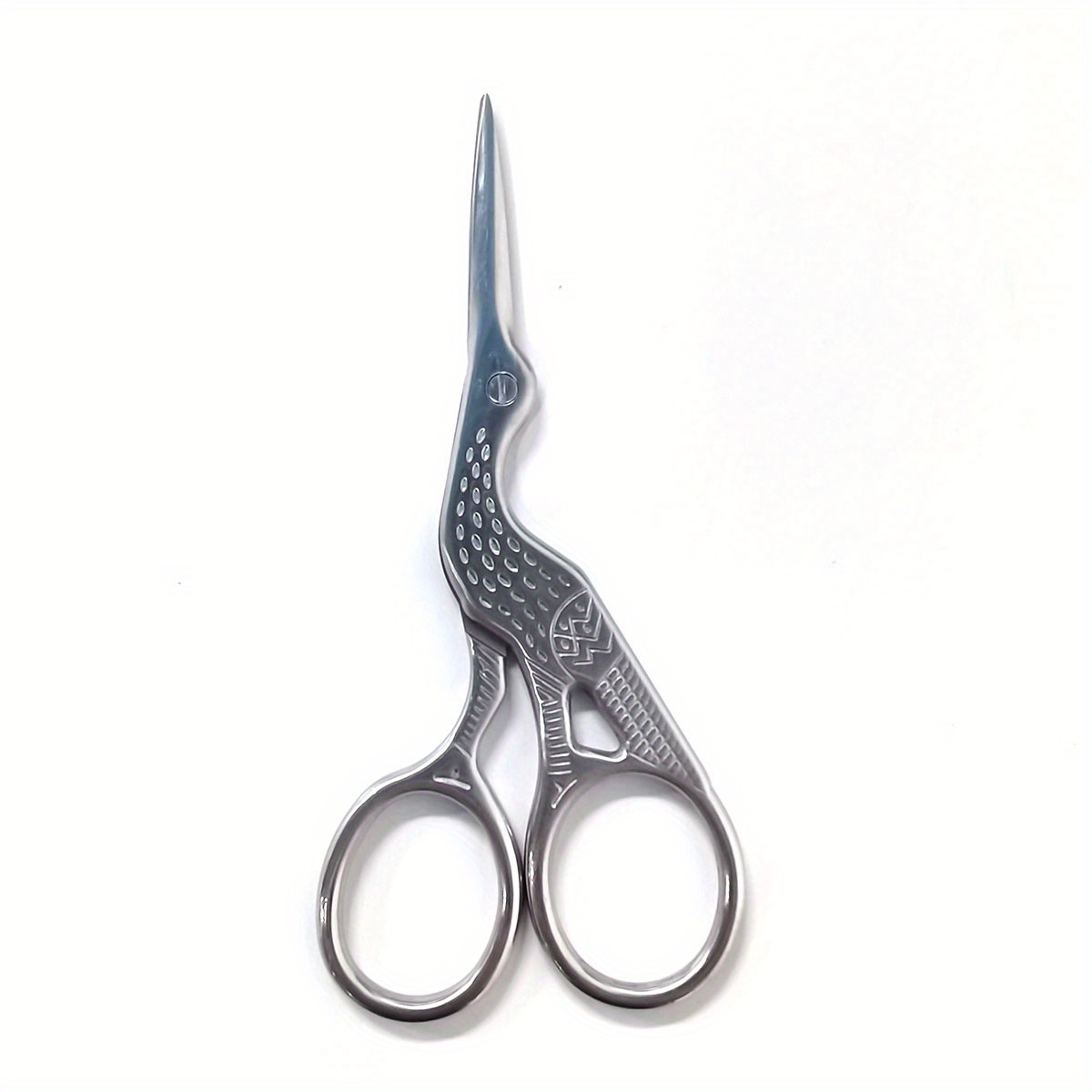 Silver Crane Scissors Stork Scissors Thread Snips for Sewing Kits 