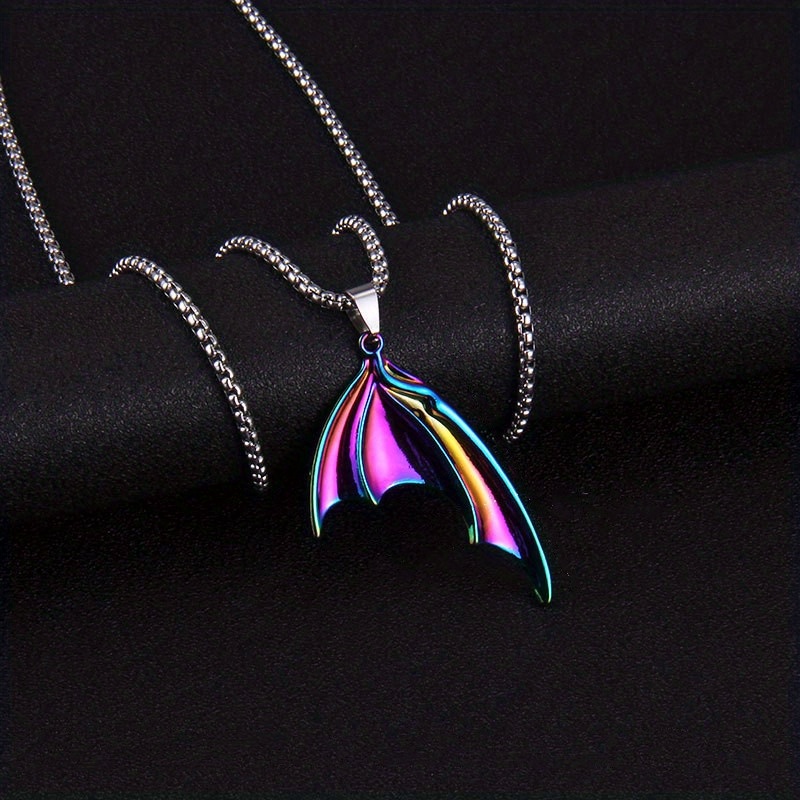 Men's Stainless Steel Ocean Series Pendant Necklace