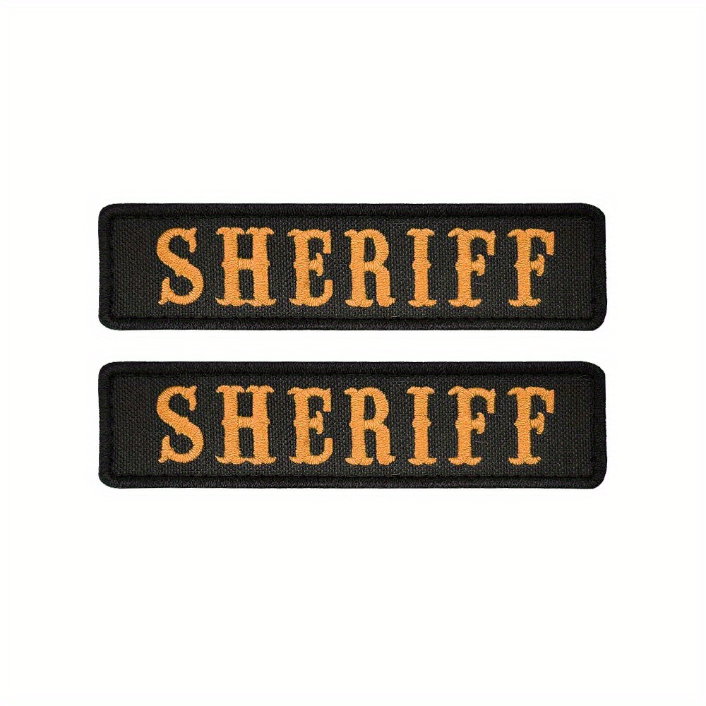  shangye Custom Embroidered Name Patches,Personalized You Name  Tag Hook and Loop,Iron On Police Patch for Tactical  Vest,Jacket,Carrier,Hat/4'' x 1''/3''x1'', Black : Arts, Crafts & Sewing