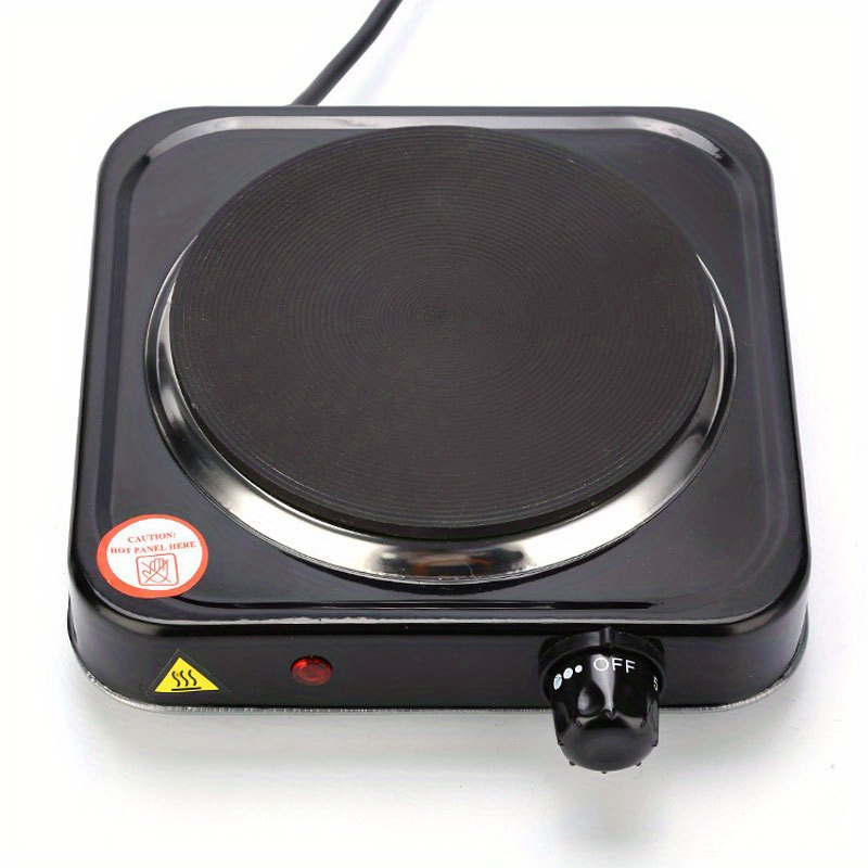 500W Mini Electric Heater Stove Hot Cooker Plate Milk Water Coffee Heating Furnace Multifunctional Kitchen Appliance US Plug(US Plug)
