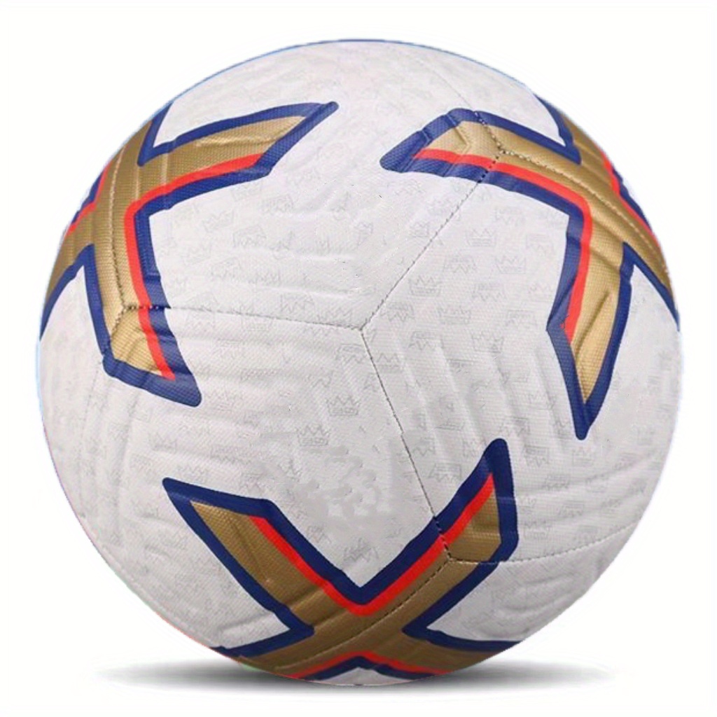 Professional Size 5 Pu Soccer Ball For Adults And Kids - Perfect For  Outdoor Competition, Training, And Entertainment - Temu Canada