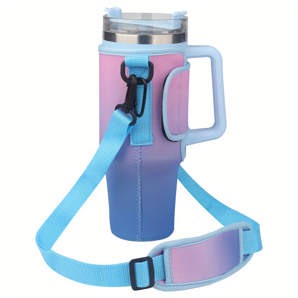 Adjustable Water Bottle Carrier Bag For Hiking Traveling And - Temu