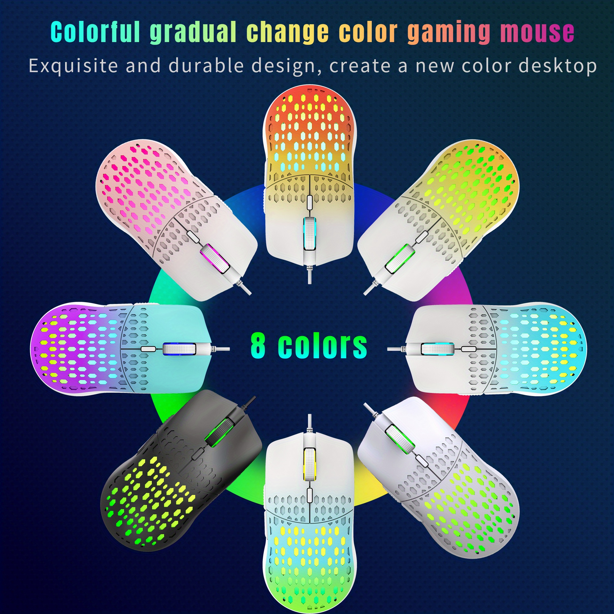 35 Keys Wired One handed Keyboard Colorful Hole Mouse One - Temu