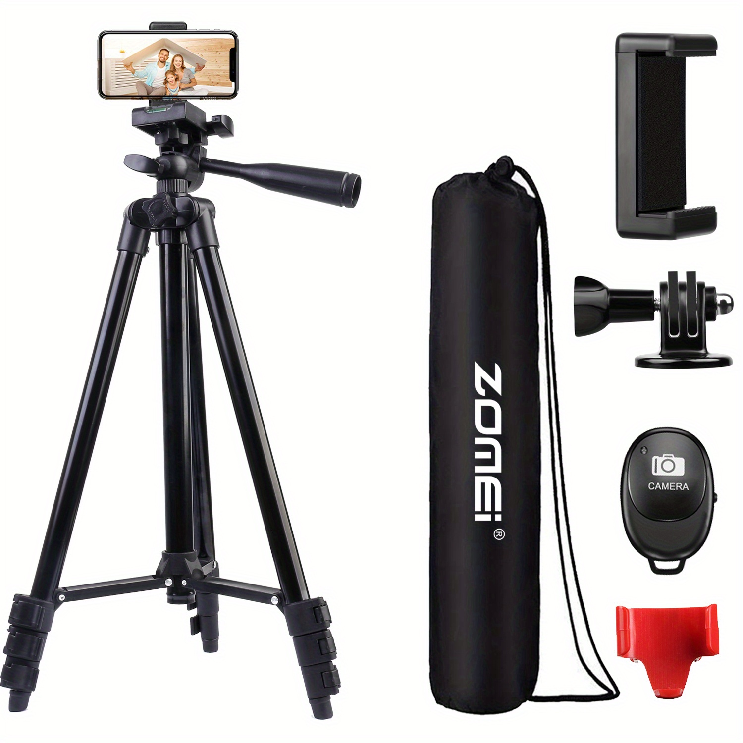tall phone tripod