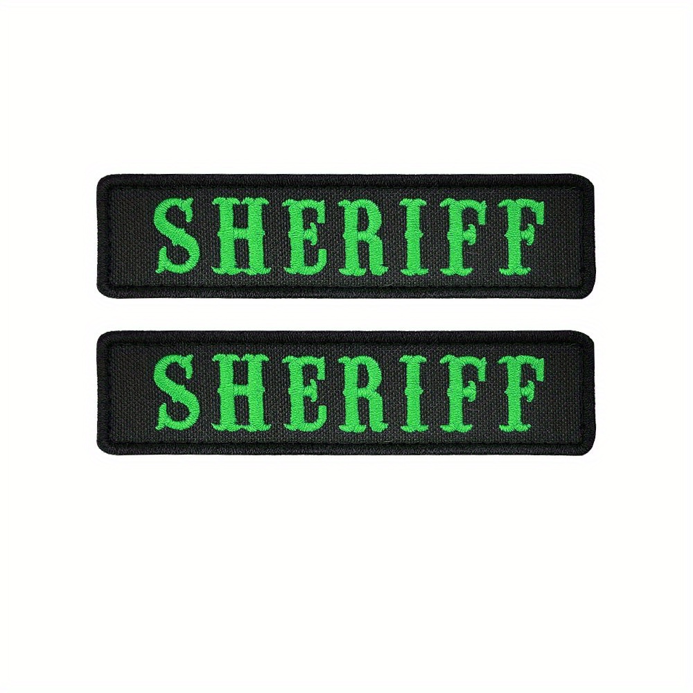 Custom Name Patches Embroidered Personalized Stripes Badge Hook