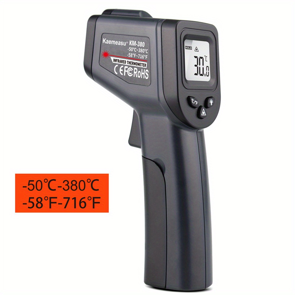T580A Industrial Infrared Thermometer Electronic Temperature Meter for  Kitchen