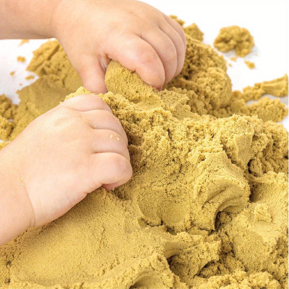 2.3lbs Sensory Play Sand Sandbox Table Therapy Natural Non Temu