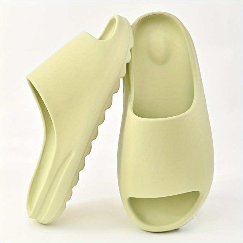 Unisex Non Slip Pillow Slides Open Toe Slippers