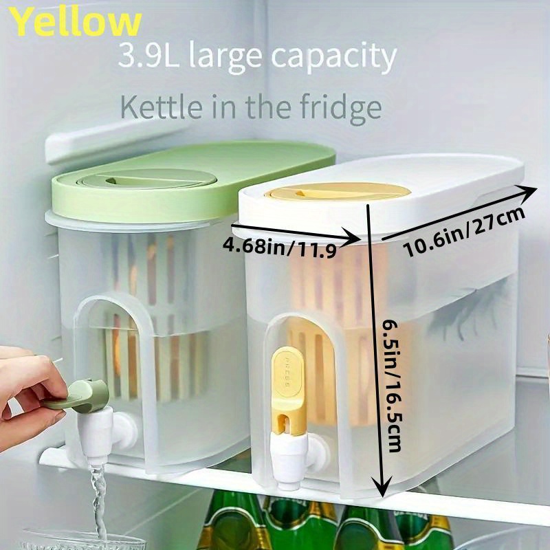 Portable Fridge Beverage Dispenser 5L Large Capacity Juice