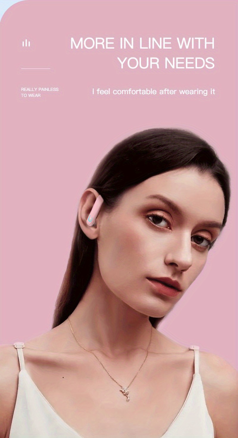 Wireless Single-Ear Headphones