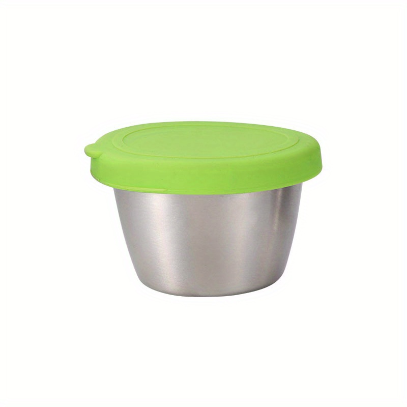 Salad Dressing Container To Go Stainless Steel Small - Temu