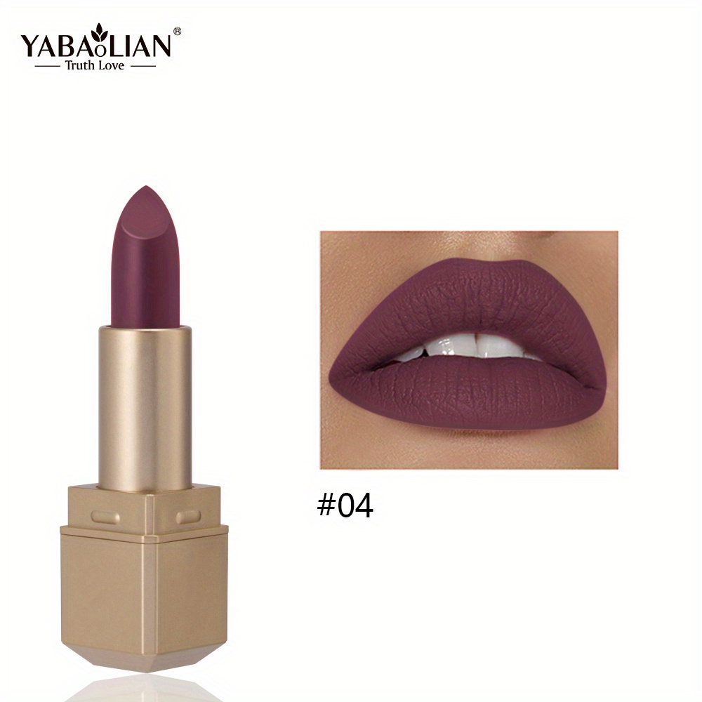 6 Matte Lipstick Set Waterproof Long Lasting High Pigment Lip Makeup