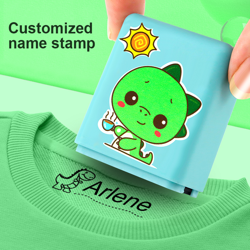 Kids Name Stamp For Clothes washable Customized Text - Temu