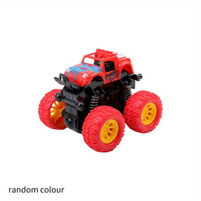 Monster Truck Push And Go Friction Powered Car Toys Double - Temu