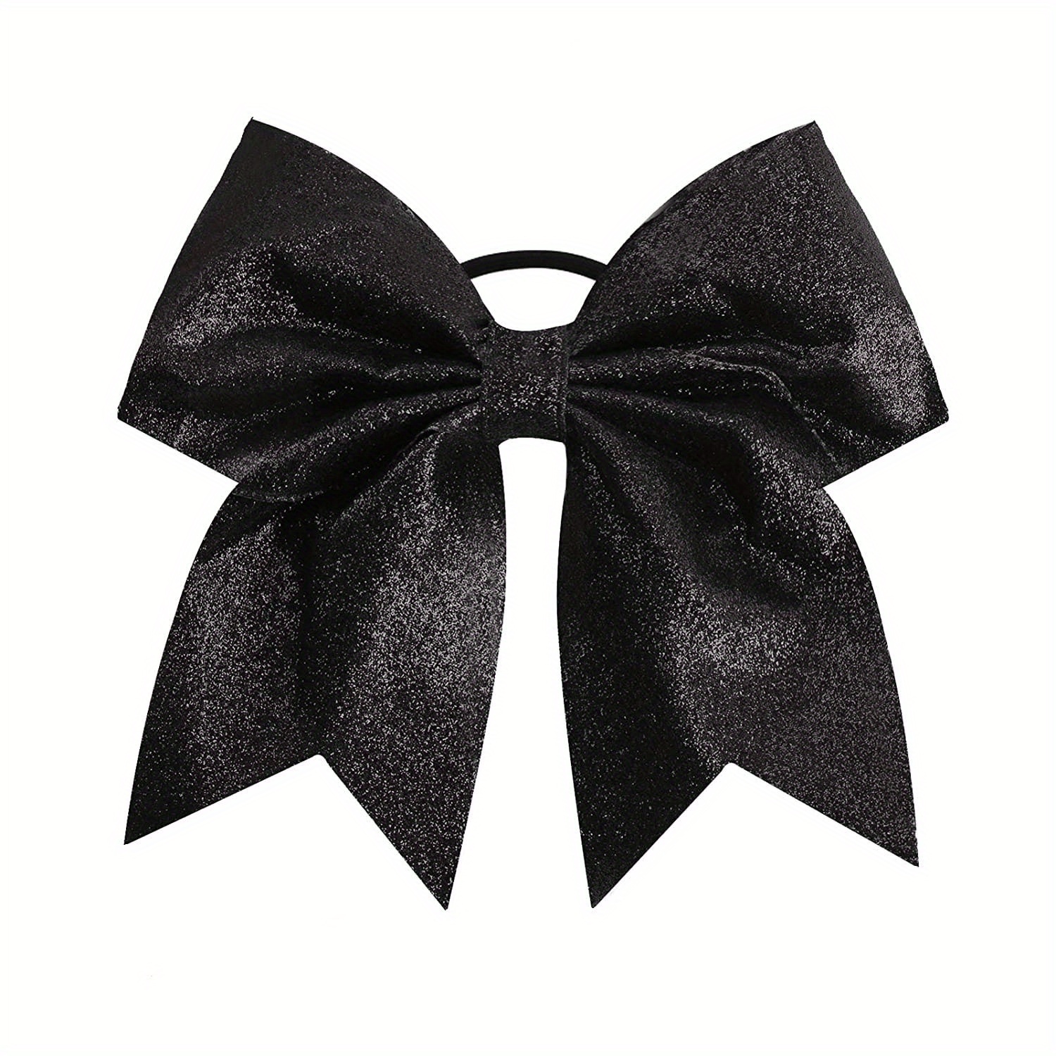 Cheer Bows White Cheerleading Softball - Gifts for Girls and Women Team Bow  with Ponytail Holder Complete your Cheerleader Outfit Uniform Strong Hair