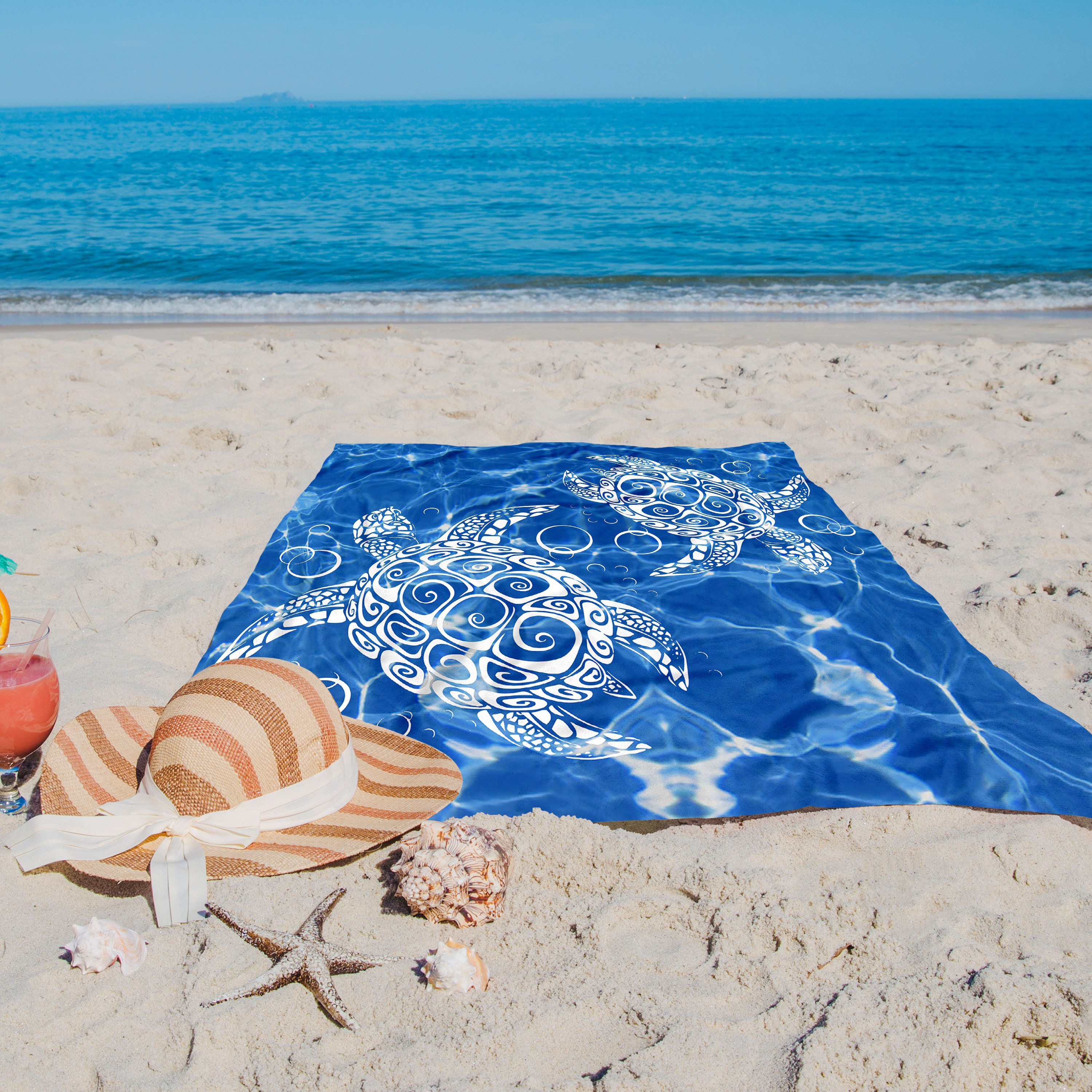 Niaocpwy Manta de picnic pequeña con patrón floral retro vintage para  niños, alfombra de playa a prueba de arena de 57 x 59 pulgadas y manta de  picnic