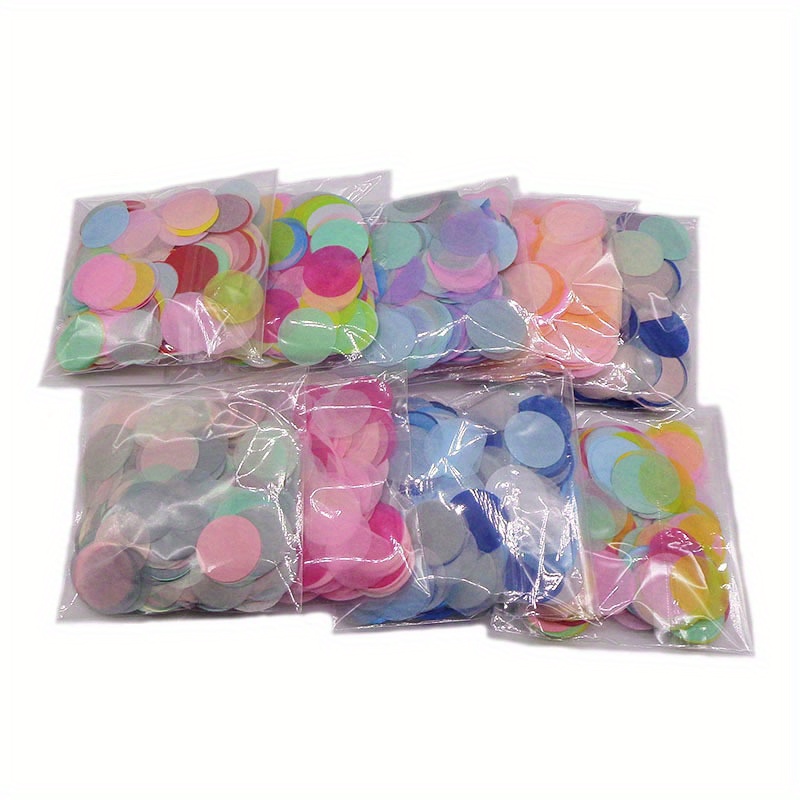 COLORFUL TISSUE PAPER CONFETTI