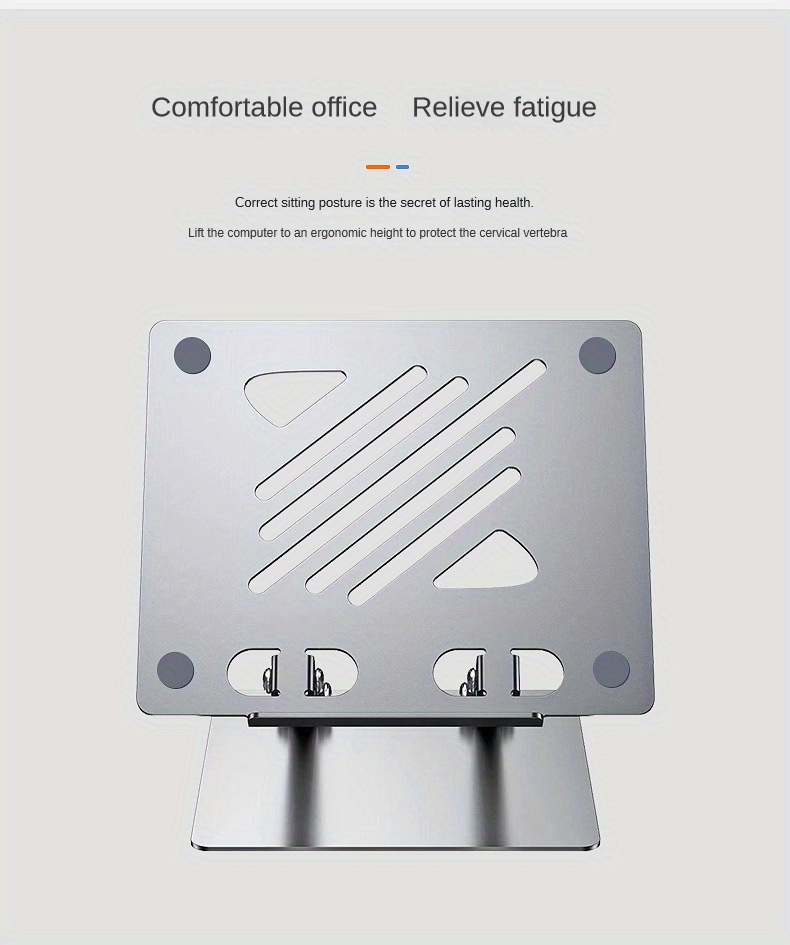 Rotating Laptop Stand Computer Cooling Stand Aluminum Alloy Temu
