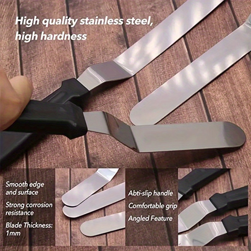 Stainless Steel Butter Knife Plastic Handle Butter Knife - Temu Ireland