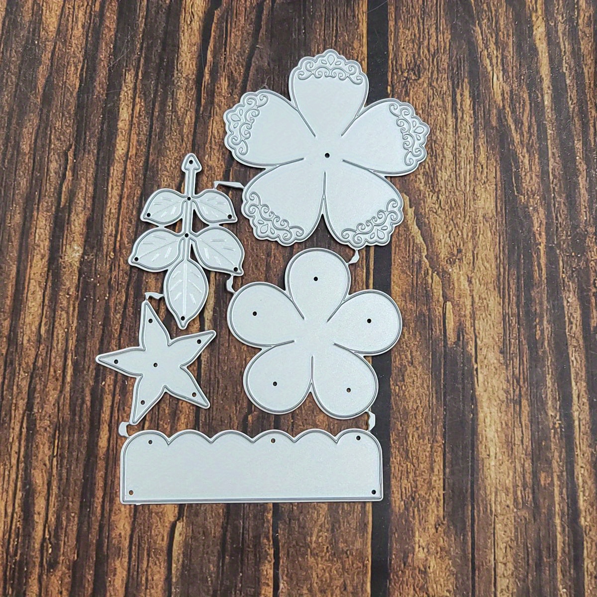 Flower Series Metal Cutting Dies For Card Making ：flowers - Temu