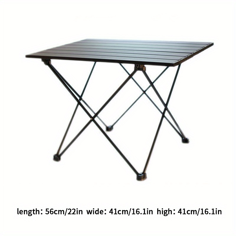  CQLXZ Mesa de camping plegable de aluminio, mesa de camping  portátil al aire libre, mesa plegable de altura ajustable, mesa de barbacoa  de aluminio, para picnic al aire libre, barbacoa, cocina