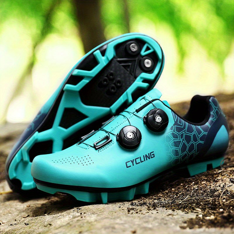 Zapatillas de Ciclismo Zapatillas de Bicicleta de montaña - Zapatillas de  Ciclismo MTB compatibles con calas Transpirables con calas SPD Zapatillas  de