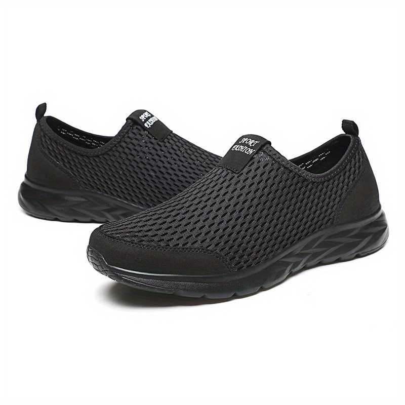 Mens Mesh Breathable Lightweight Slip On Casual Shoes For Traveling ...