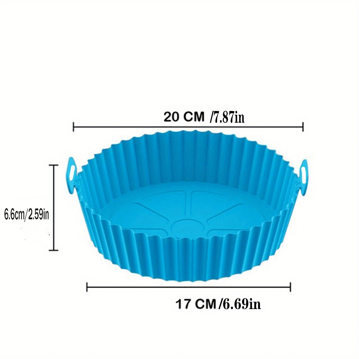 Air Fryer Silicone Basket Thicken Silicone Mold For Air Fryer Pot