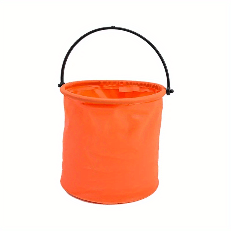 Beach Play Sand Bucket Toy Folding Foldable Bucket Gardening - Temu