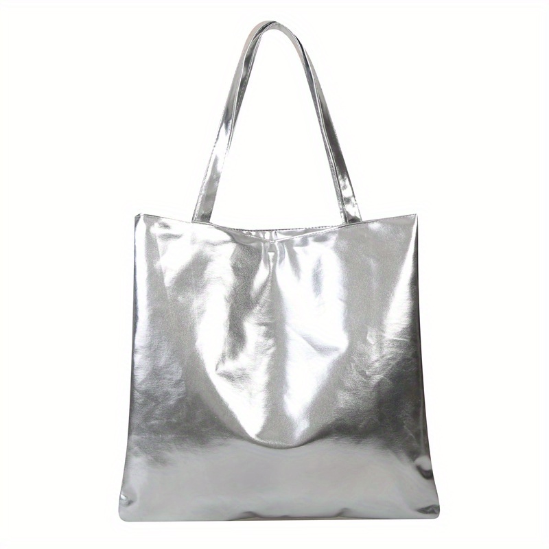 Tote bag clearance metallic