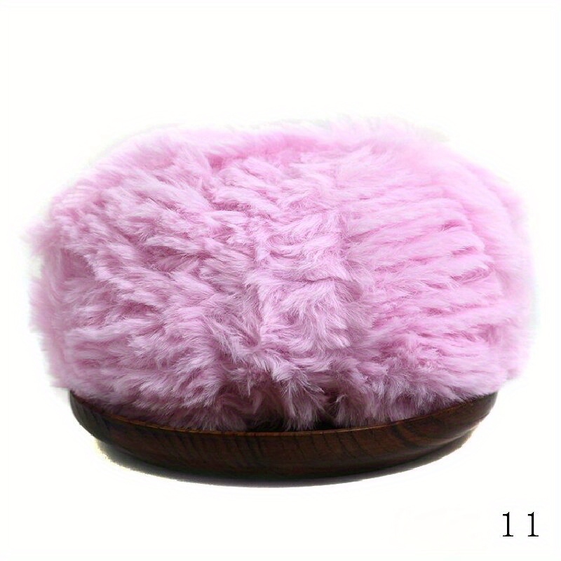 Yarnart Mink Fur Yarn, Soft Fur Yarn Chunky Fluffy Faux Fur Yarn Fuzzy Fur Yarn Eyelash Yarn for Crochet Knit Clothes Knitting 50gr (Yarnart Mink