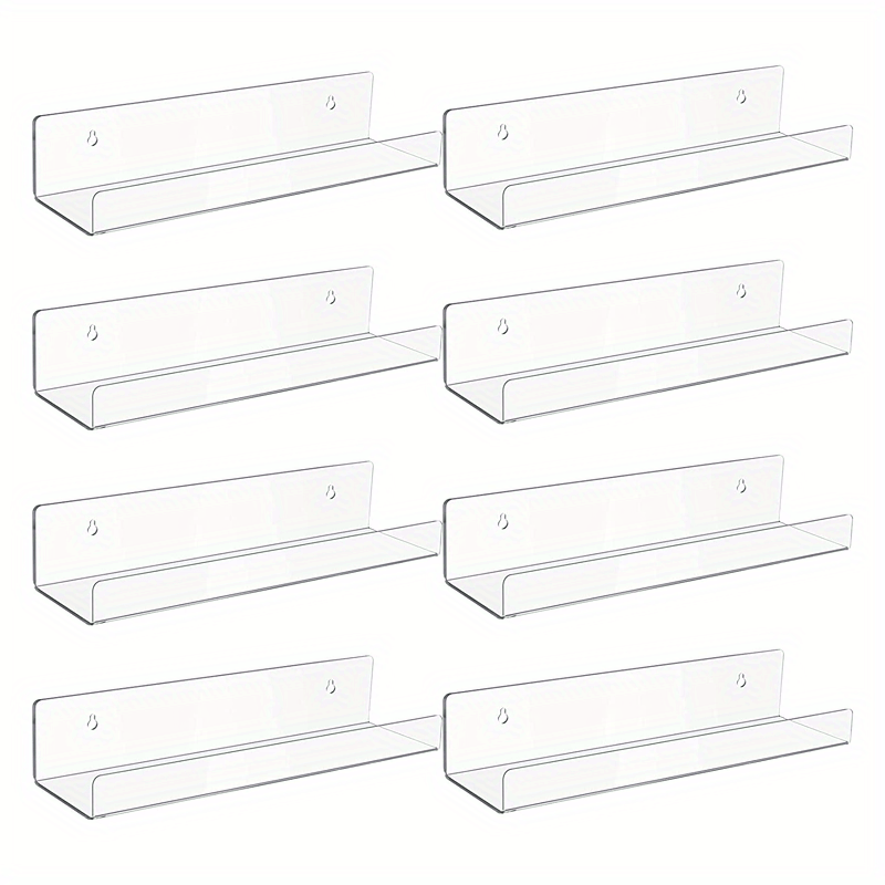 Small Floating Shelf For Wall acrylic Floating Shelves Wall - Temu