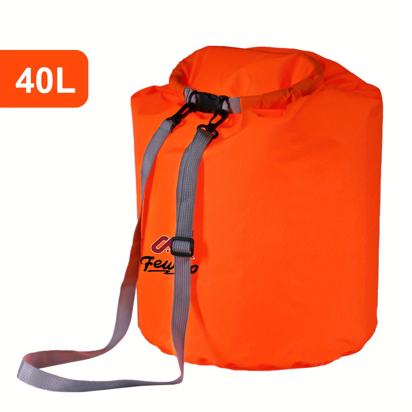 1pc 40l Portable Waterproof Dry Storage Bag For Kayaking Boating