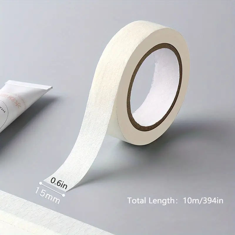 Diy Tape Masking Paper Tape Painting Cover Up Adhesive Art - Temu