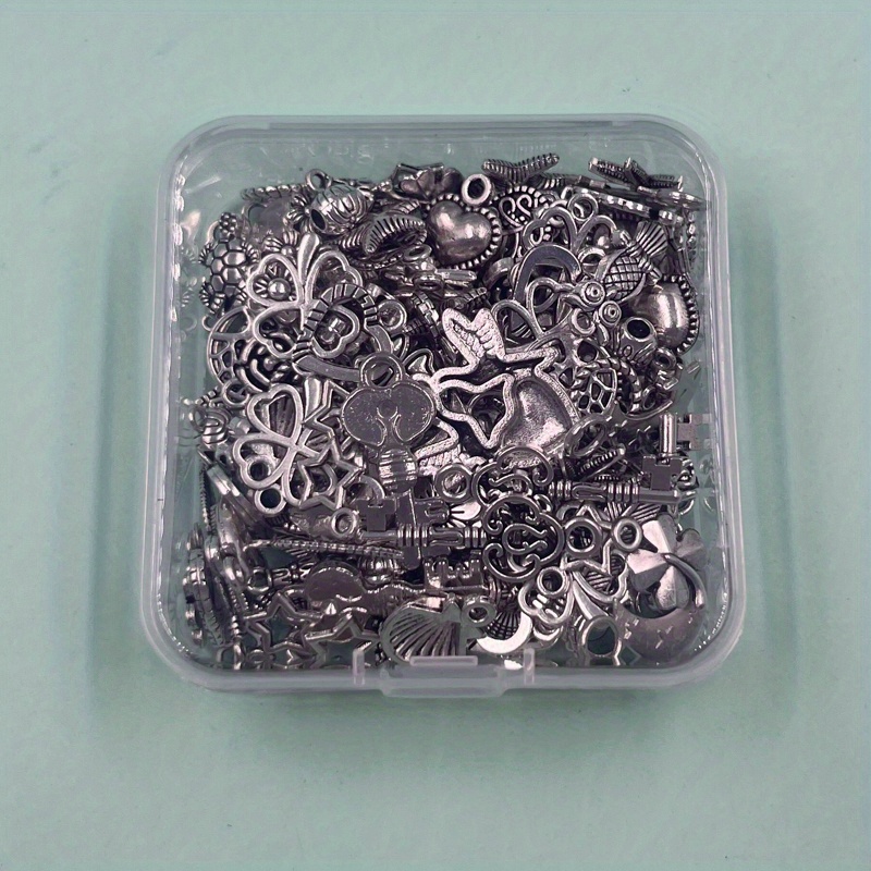 Mix Random Charms Jewelry Making Tibetan Silver Metal Charms - Temu