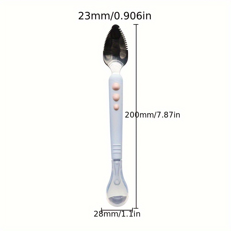 Table Spoons For Eating,Soup Spoons,4pc Children's Silicone Spoon, Baby  Silicone Spoon, Maternal And Infant Food Supplement Spoon A