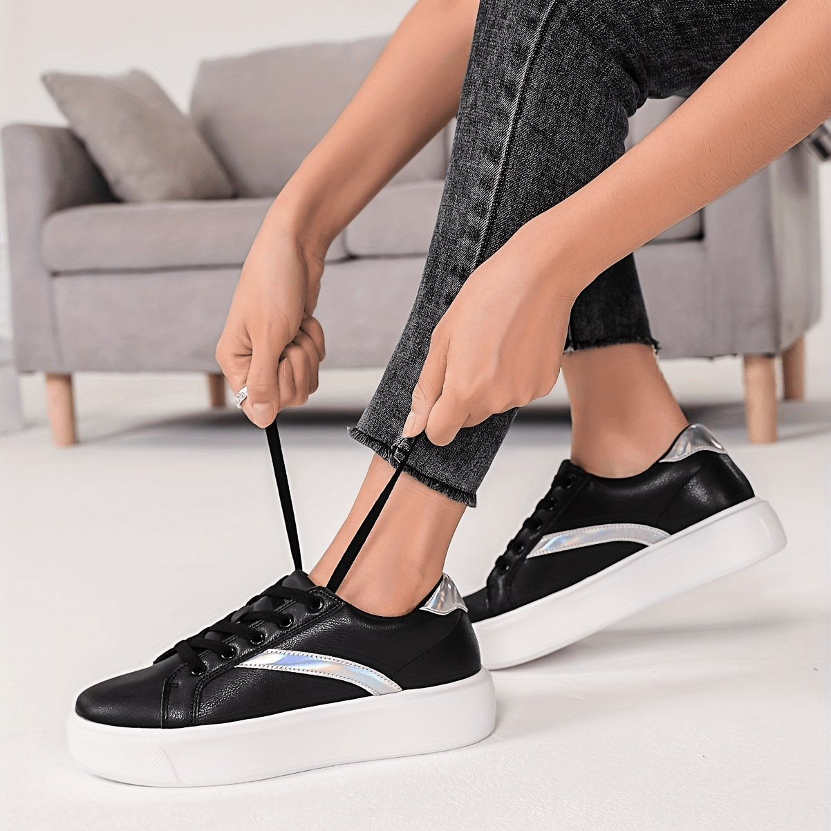 Hologram Platform Women's Shoes