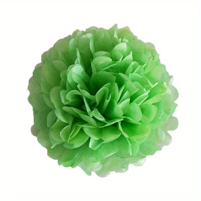 Rainbow Colors Tissue Paper Pom Poms Flower Balls For - Temu