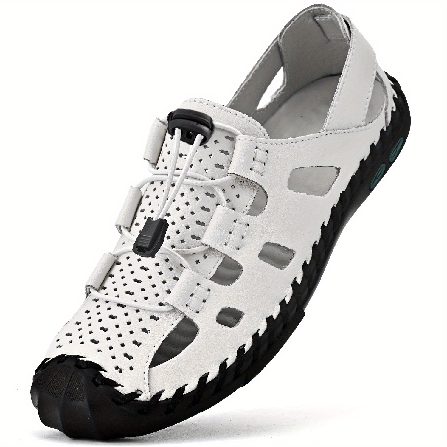 Image of Men's Sandals For Men Men's Summer Shoes Male Hiking Beach Shoe Size Mesh Breathable