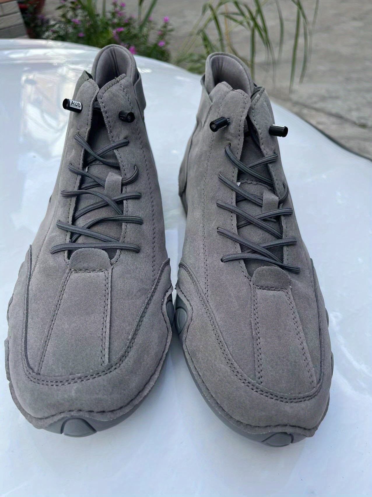 Men's Fashionable Ankle Top Breathable Casual Shoes, Trendy Non-Slip Sneakers