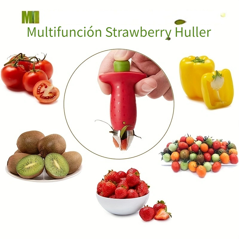 Removedor Cortador Tallos Fresas Piña Tomates Frutas