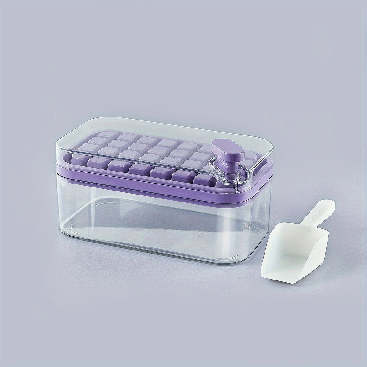 Press Type Ice Mold, Box One-button Ice Cube Maker, 1 Ice Tray Making Mold  With Storage Box And Lid Bar, Kitchen Accessories - Temu