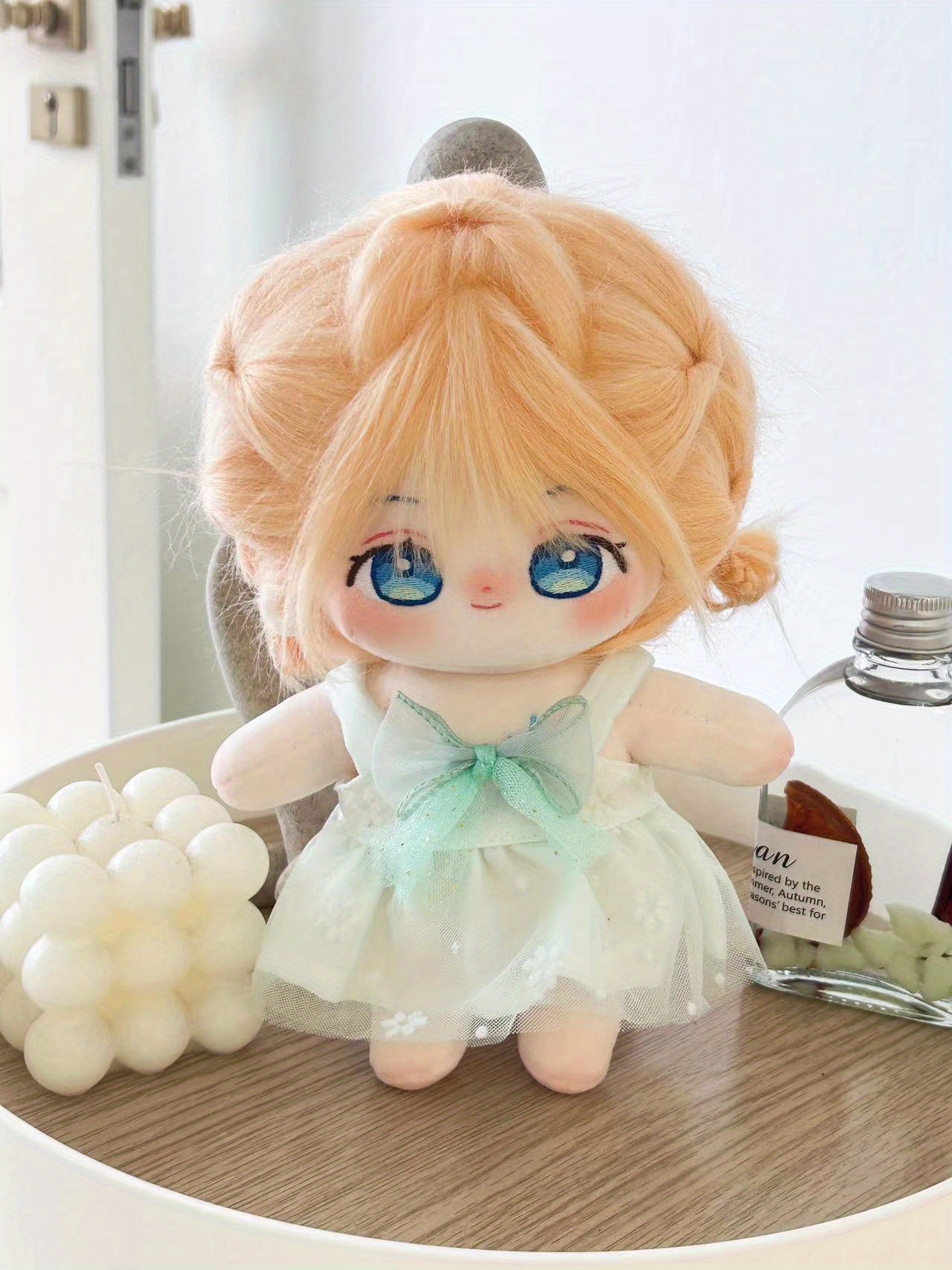 7.87 Adorable Plush Doll Removable Clothes - Temu