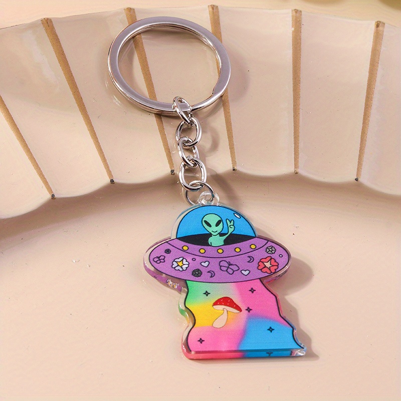 Cute Alien Keychain/key Holder/purse Accessories/ Cute Gifts